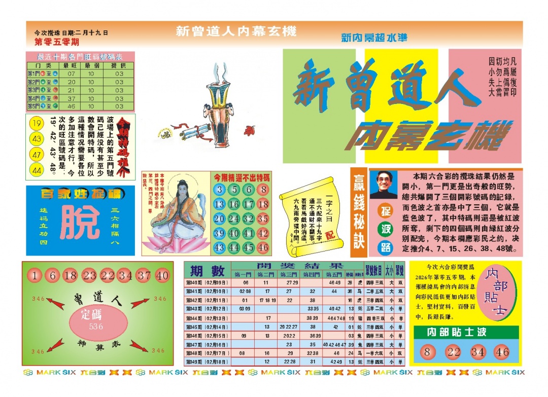 050期新曾道人内幕A[图]