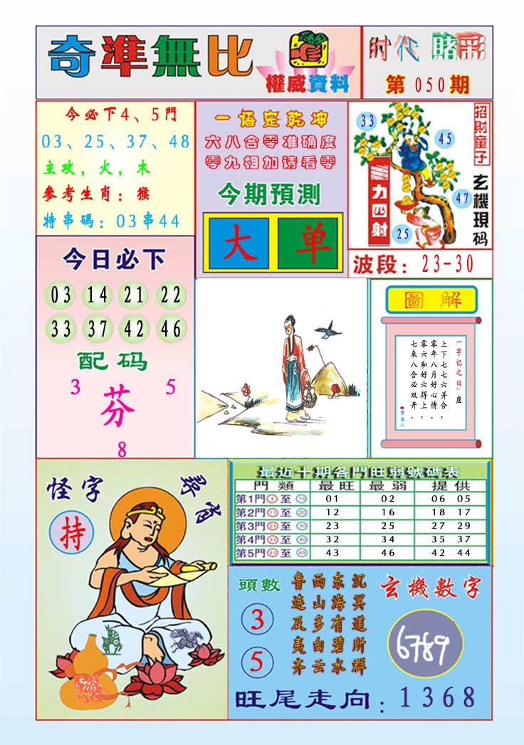 050期奇准无比[图]