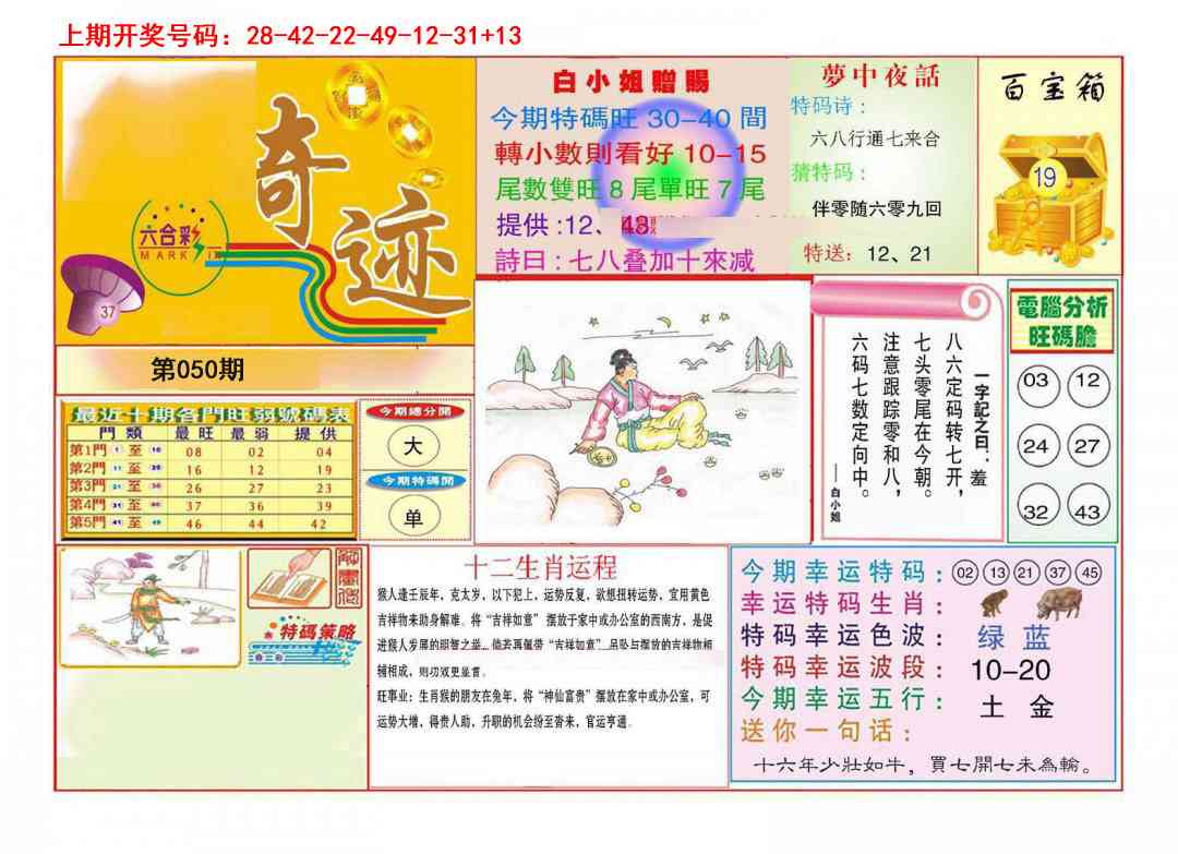 050期九龍奇迹A(推荐)[图]