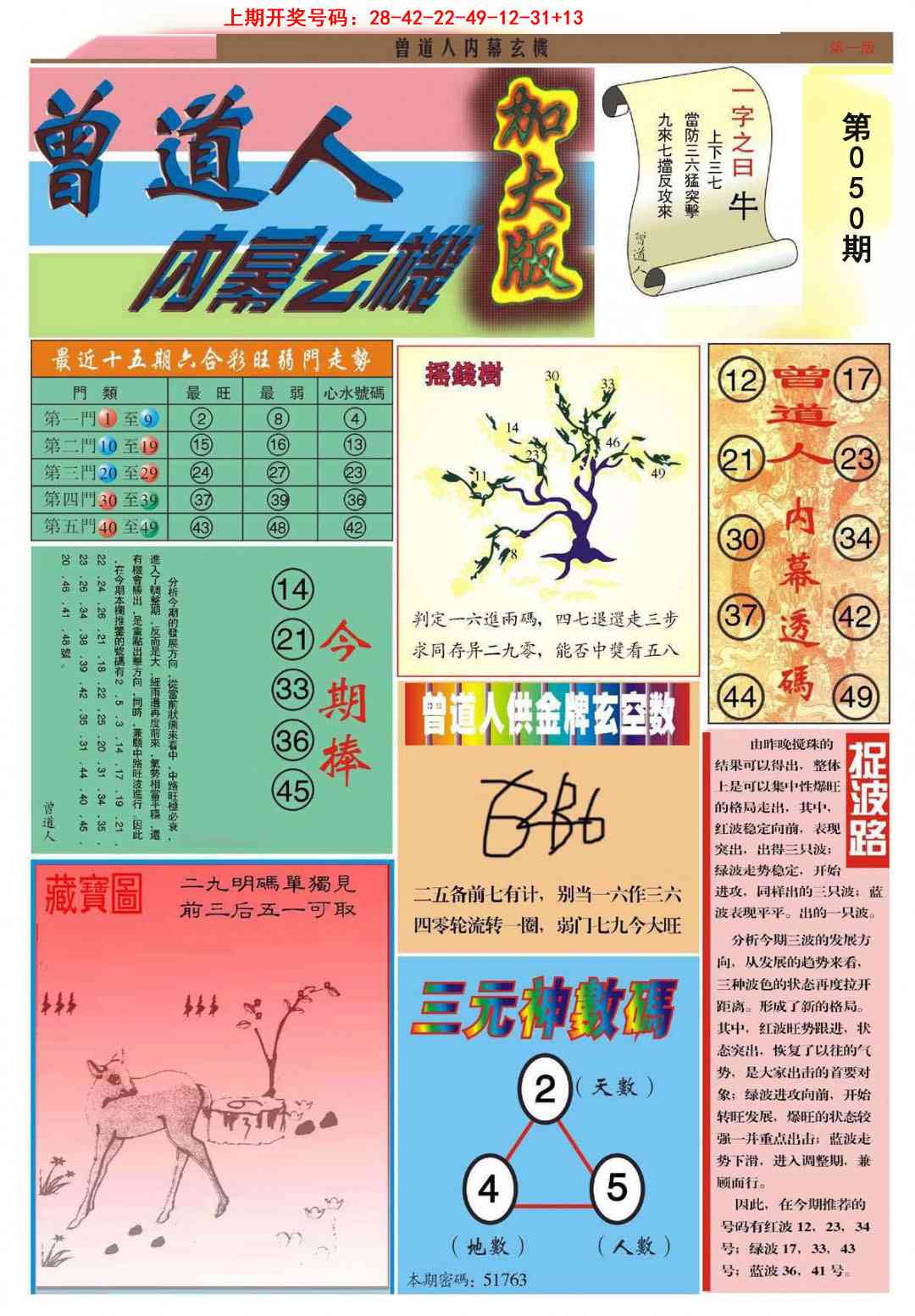 050期曾道人内幕A加大版[图]