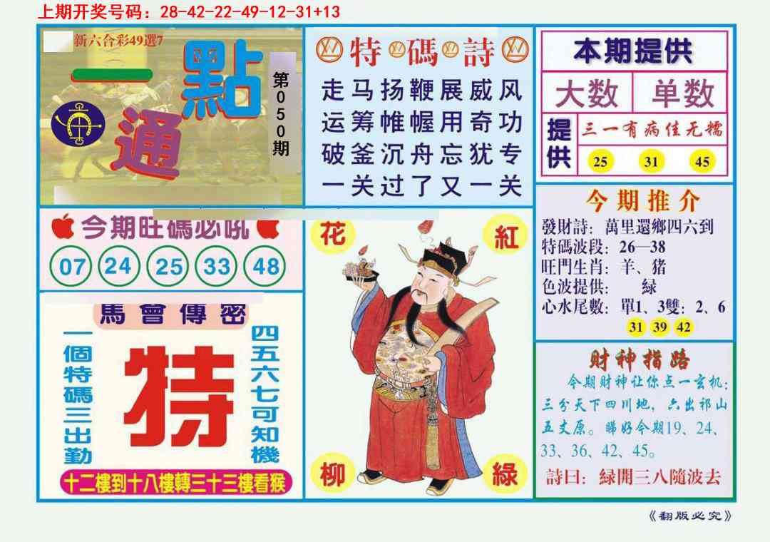 050期一点通[图]