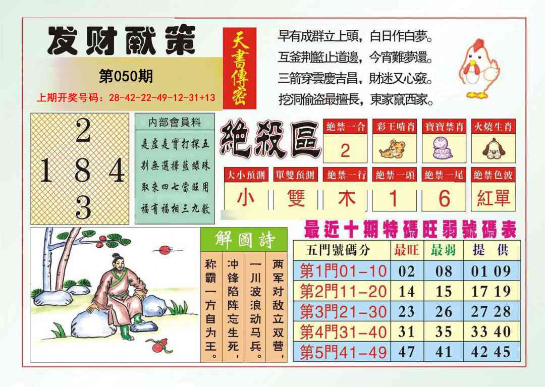 050期发财献策[图]