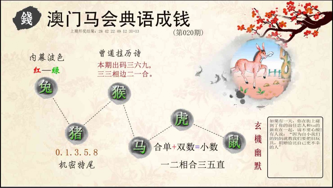 050期典语成钱[图]